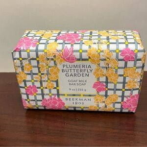 Beekman 1802 Goat Milk Soap Plumeria Butterfly Garden 9oz